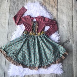 • Mustard pie dress •